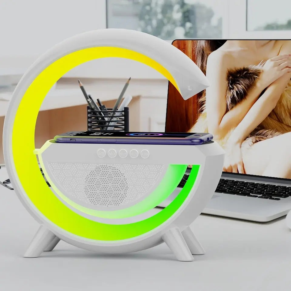 ✅ LED Wireless Charging Speaker Daraz Mart