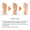 Anti Crack Full Length Silicone Foot Protector Bright Bazaar