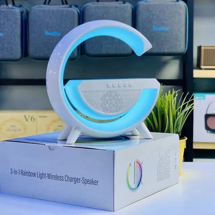 ✅ LED Wireless Charging Speaker Daraz Mart