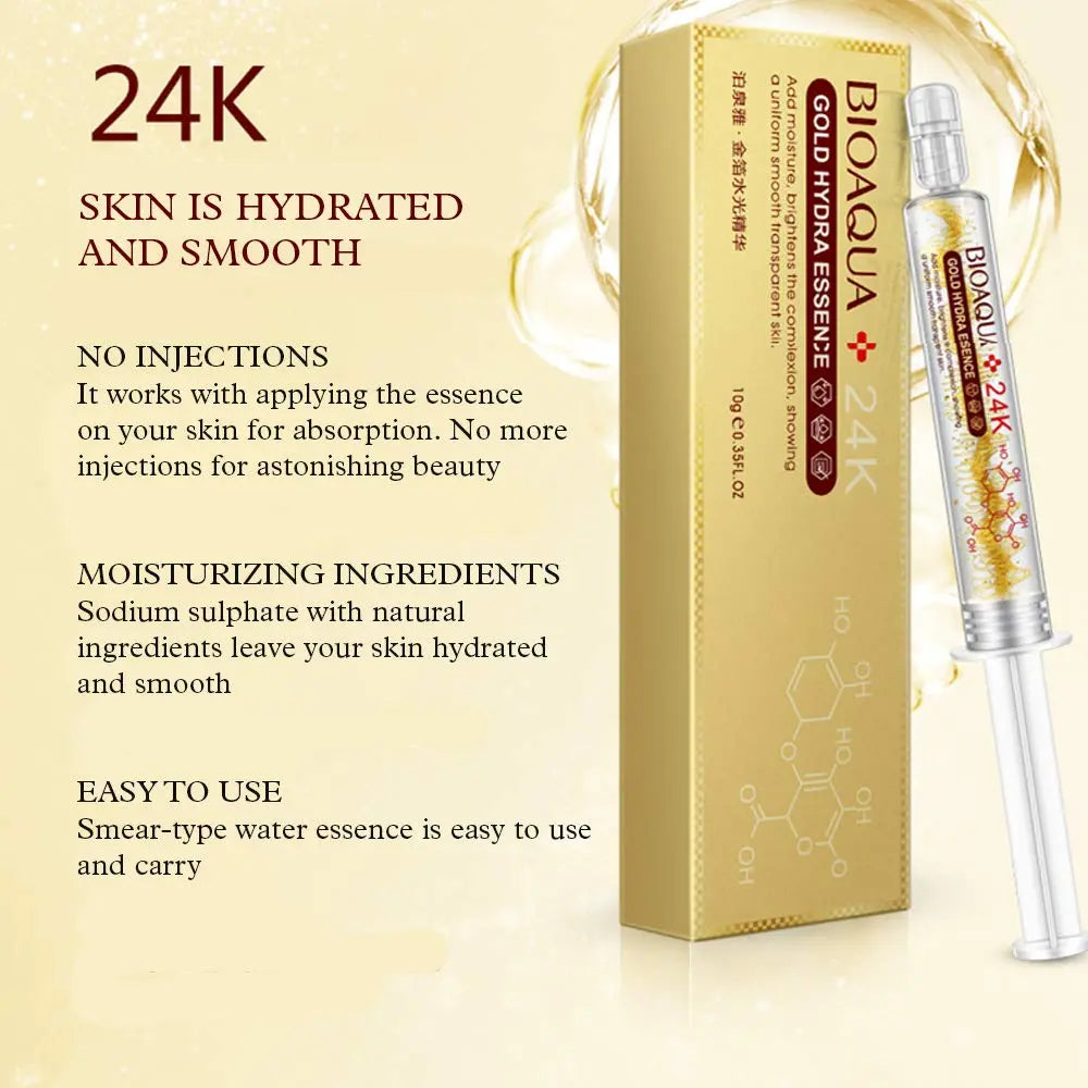 Bioaqua Anti Wrinkle Silk Hydra Essence Collagen Face Serum Moisturizing Acne Treatments Oil Control beautygirl-pk