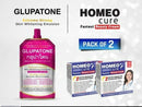 Glupatone Whitening Emulsion & Face Cream Deal