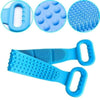 Body Wash Silicone Body Scrubber Belt | Pack Of 2 Bright Bazaar