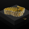 Hip Hop Tennis Bracelets | Gold Plated Chain Link Punk Jewelry | 7.5"-9.1" | Men's & Women's | Daraz Prime