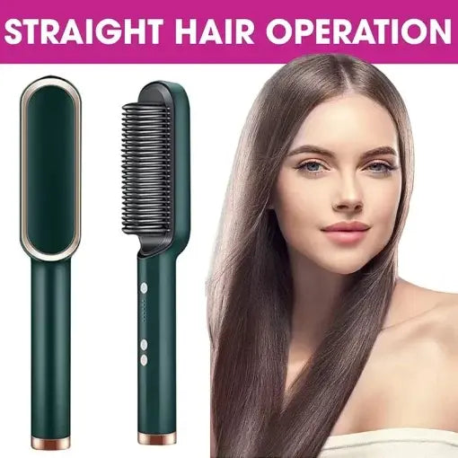 2-in-1 HAIR STRAIGHTENER COMB Bright Bazaar