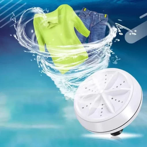 3 In 1 Mini Washing Machine Portable Rotating washer Bright Bazaar