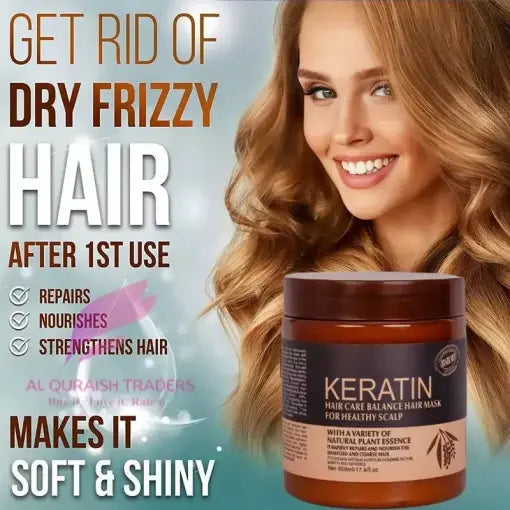 Keratin Hair Care Mask Bright Bazaar